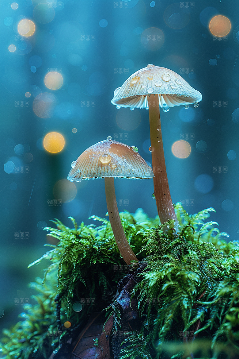 蘑菇菌菇自然摄影图