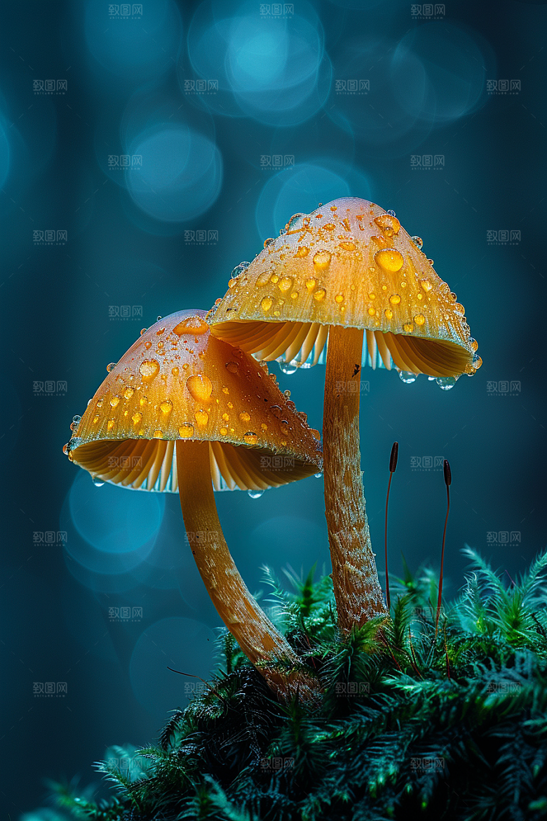 蘑菇高清山珍摄影图