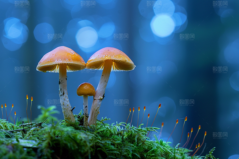 蘑菇菌菇菌子摄影图