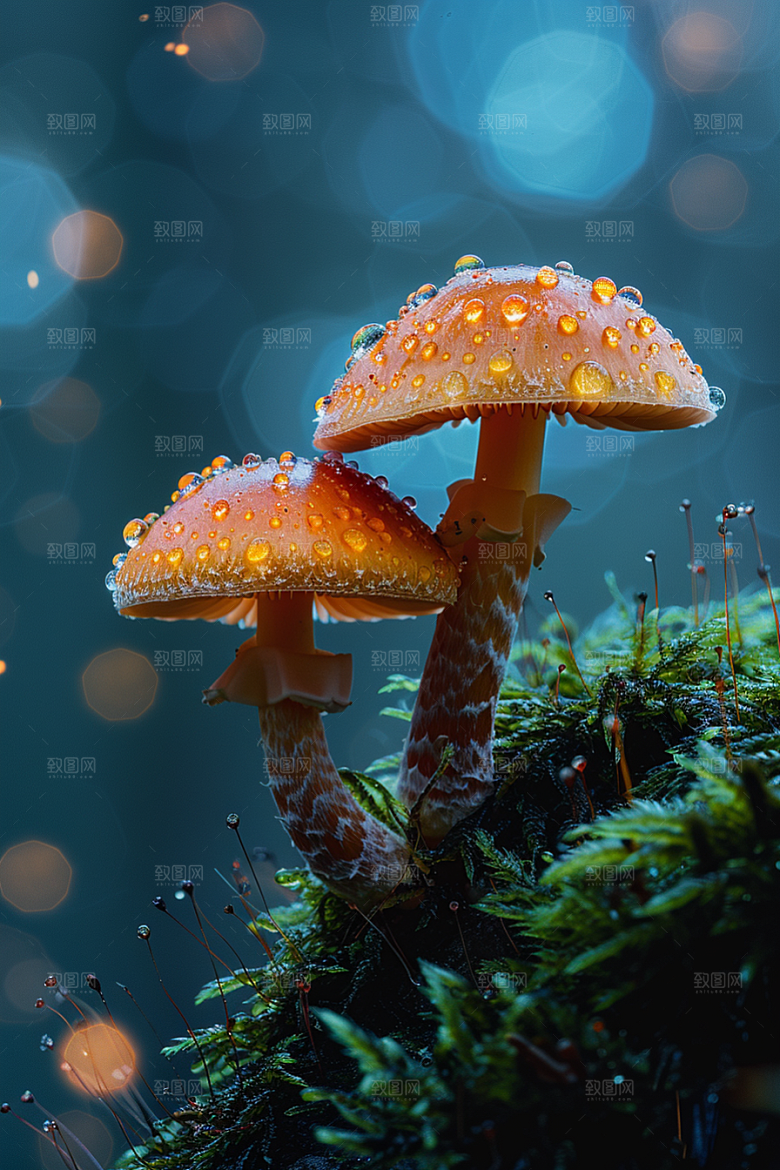 蘑菇鲜美菌子摄影图