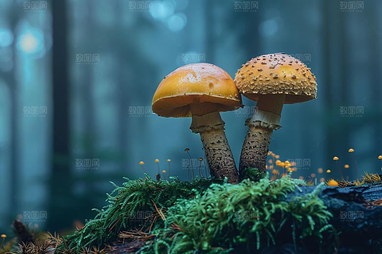 蘑菇鲜美云南摄影图