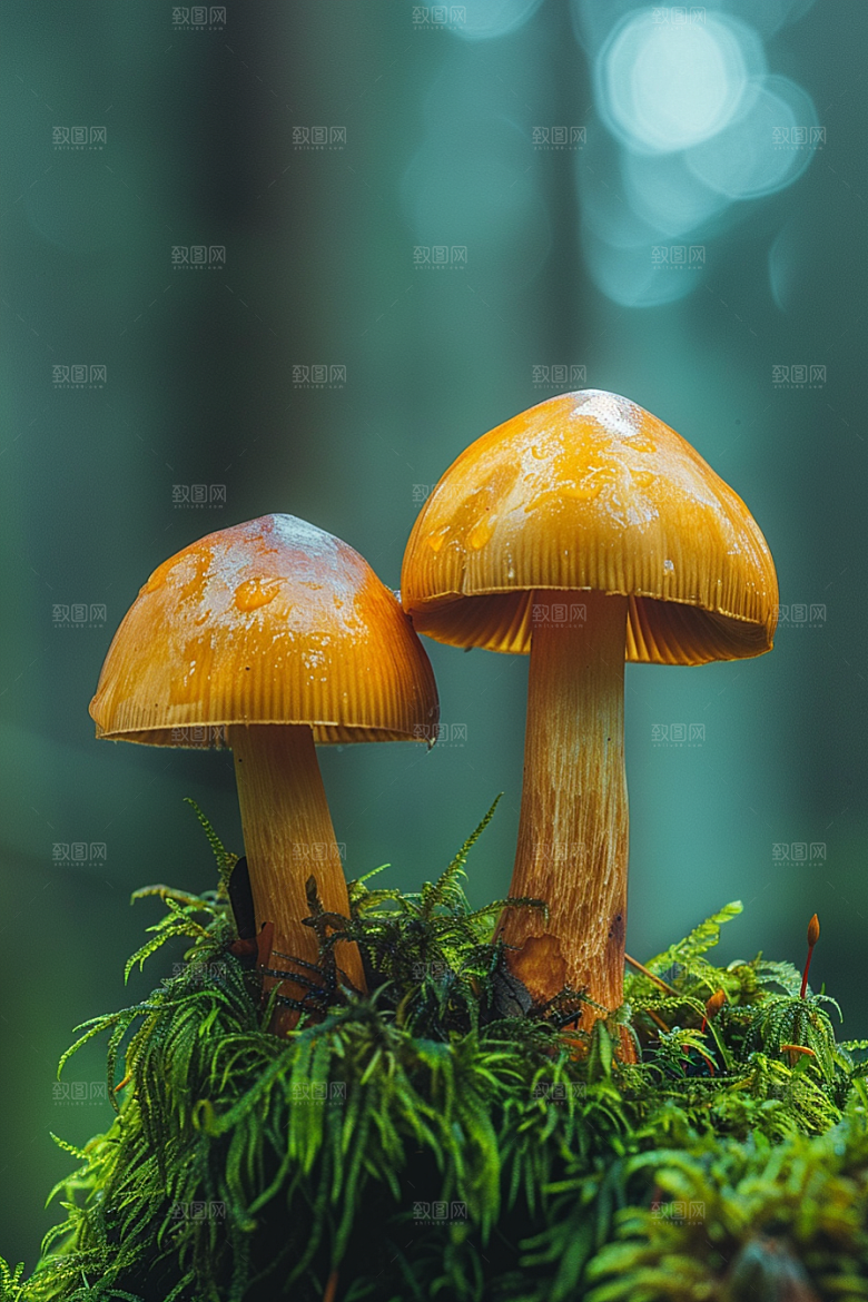 蘑菇食材菌菇摄影图