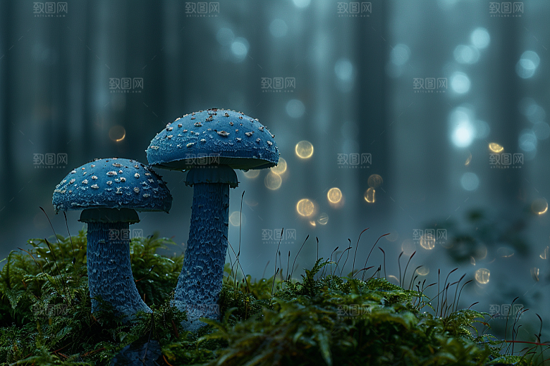 蘑菇新鲜山珍摄影图