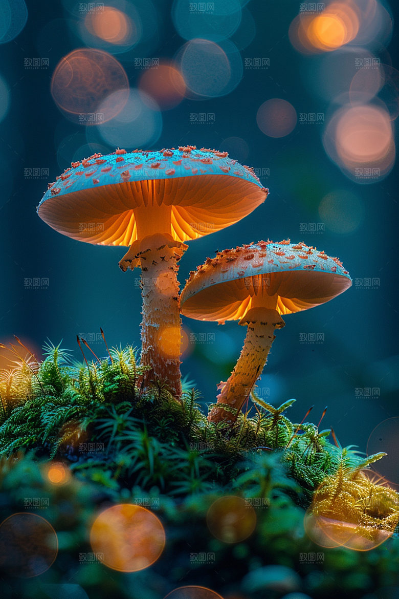 蘑菇菌菇自然摄影图