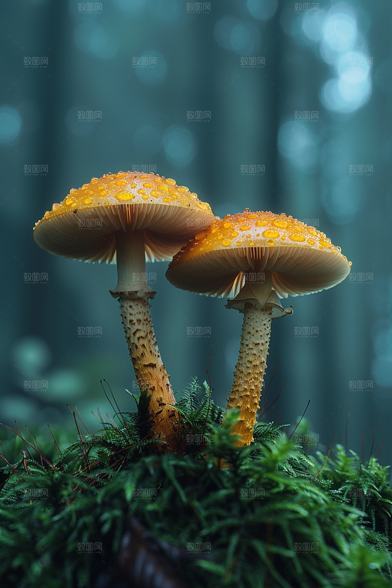 蘑菇菌子自然摄影图