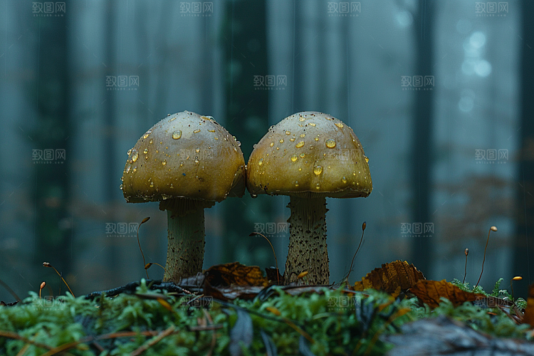 蘑菇新鲜菌菇摄影图