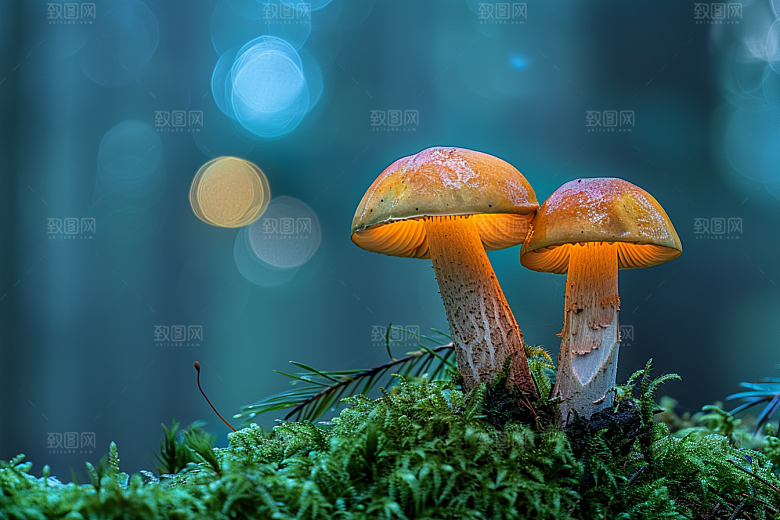 蘑菇山珍美味摄影图