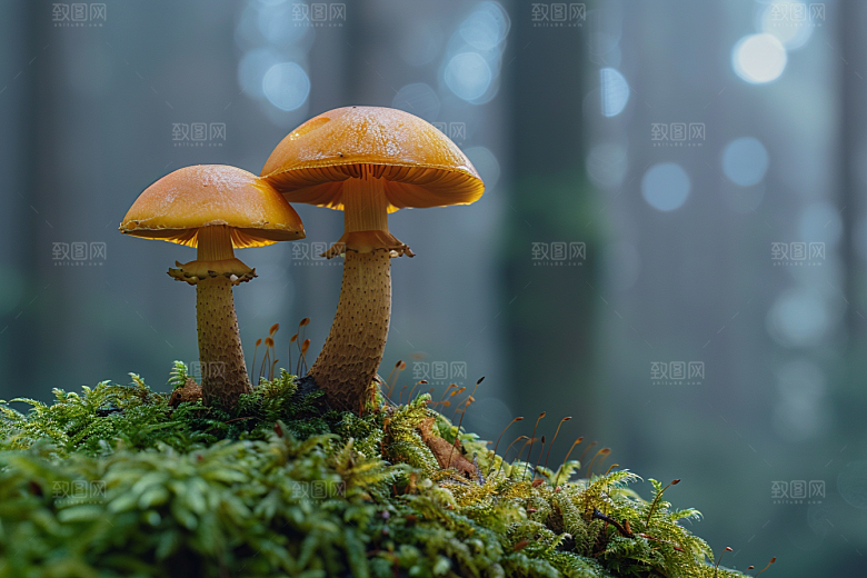 蘑菇自然菌子摄影图