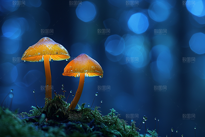 蘑菇鲜美菌子摄影图