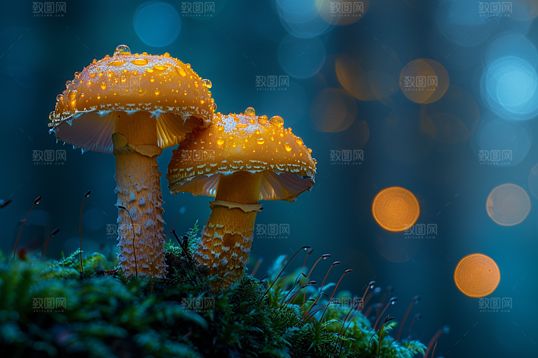 蘑菇食材菌菇摄影图