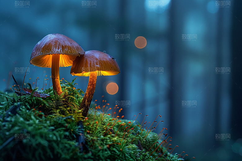 蘑菇食材新鲜摄影图