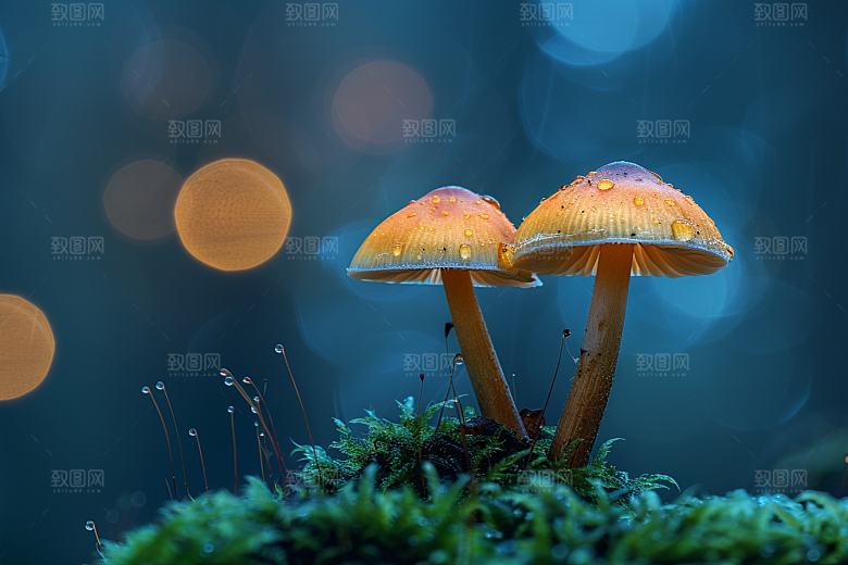 蘑菇云南美味摄影图