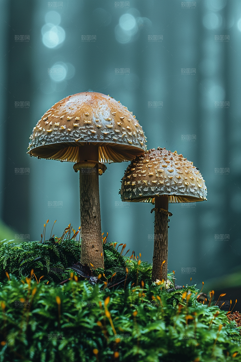 蘑菇食材山珍摄影图