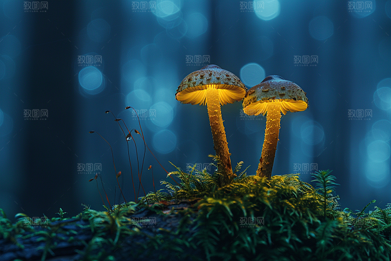 蘑菇新鲜山珍摄影图