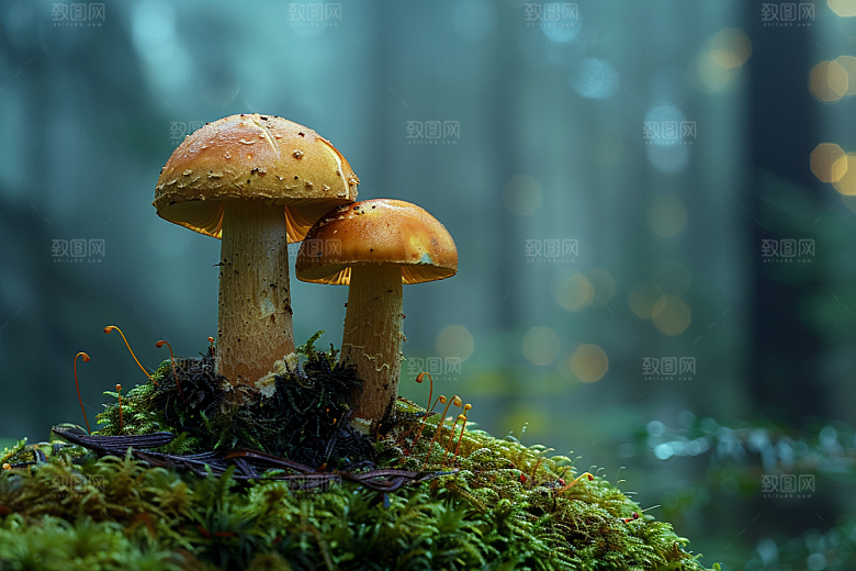 蘑菇新鲜食材摄影图