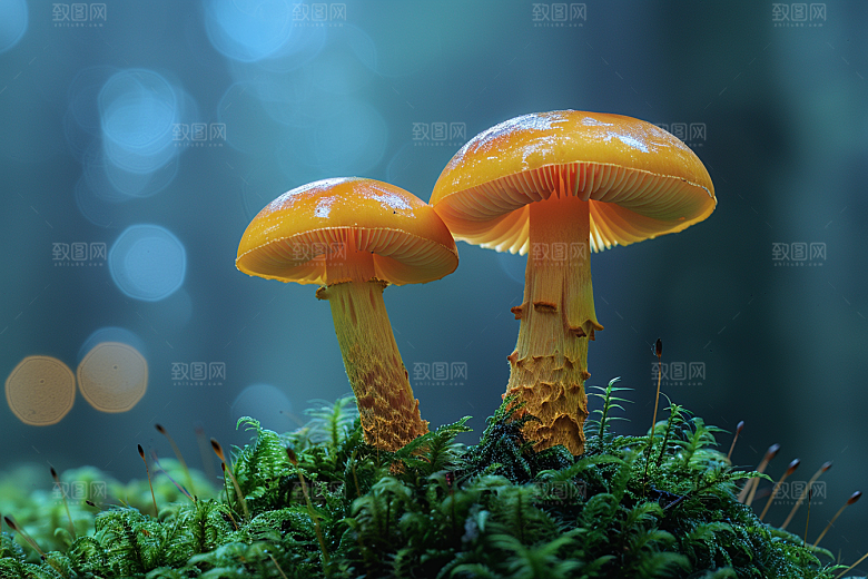 蘑菇菌子高清摄影图