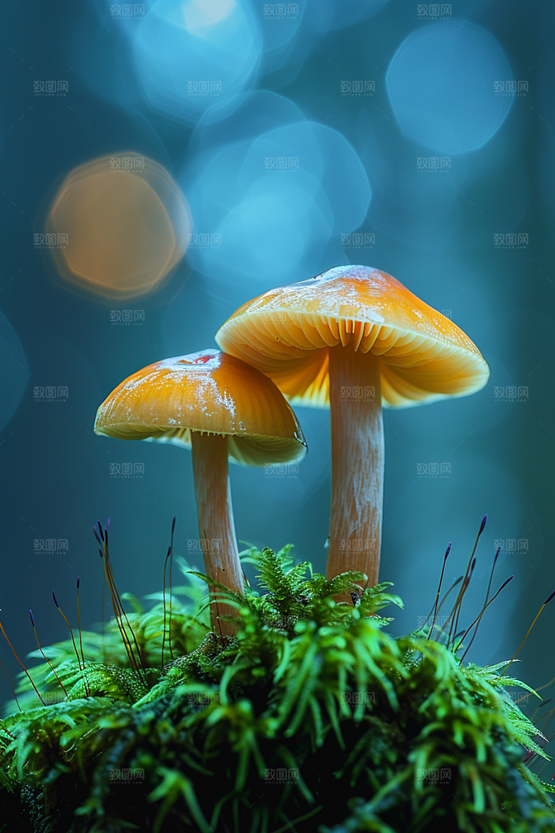蘑菇食材山珍摄影图