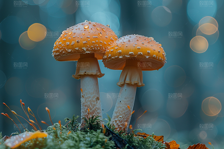 蘑菇云南自然摄影图