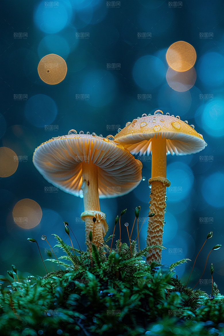 蘑菇清新高清摄影图