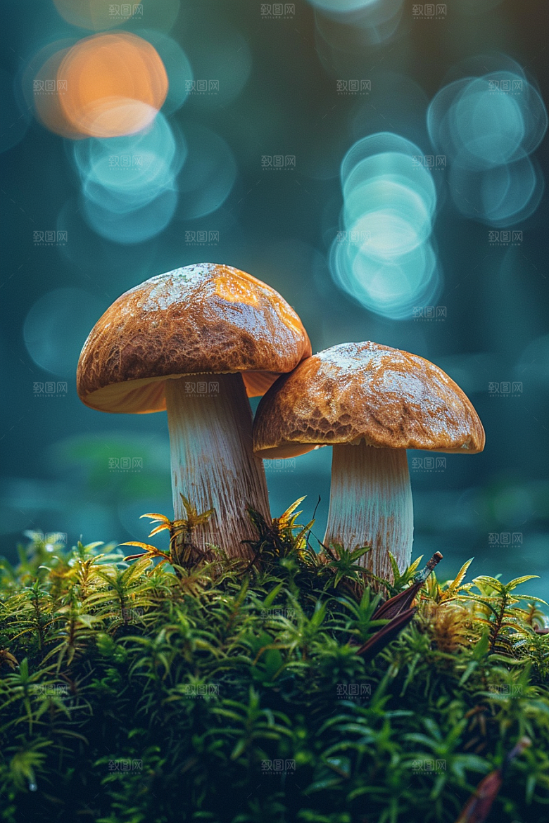 蘑菇食材菌子摄影图