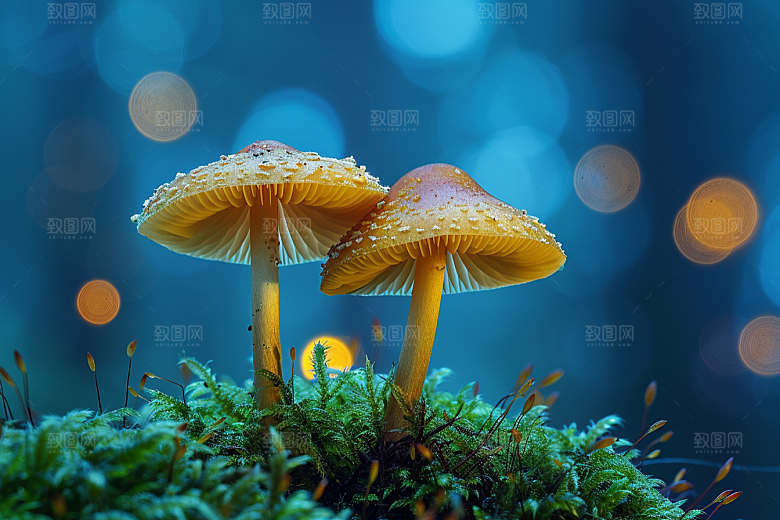 蘑菇美味山林摄影图