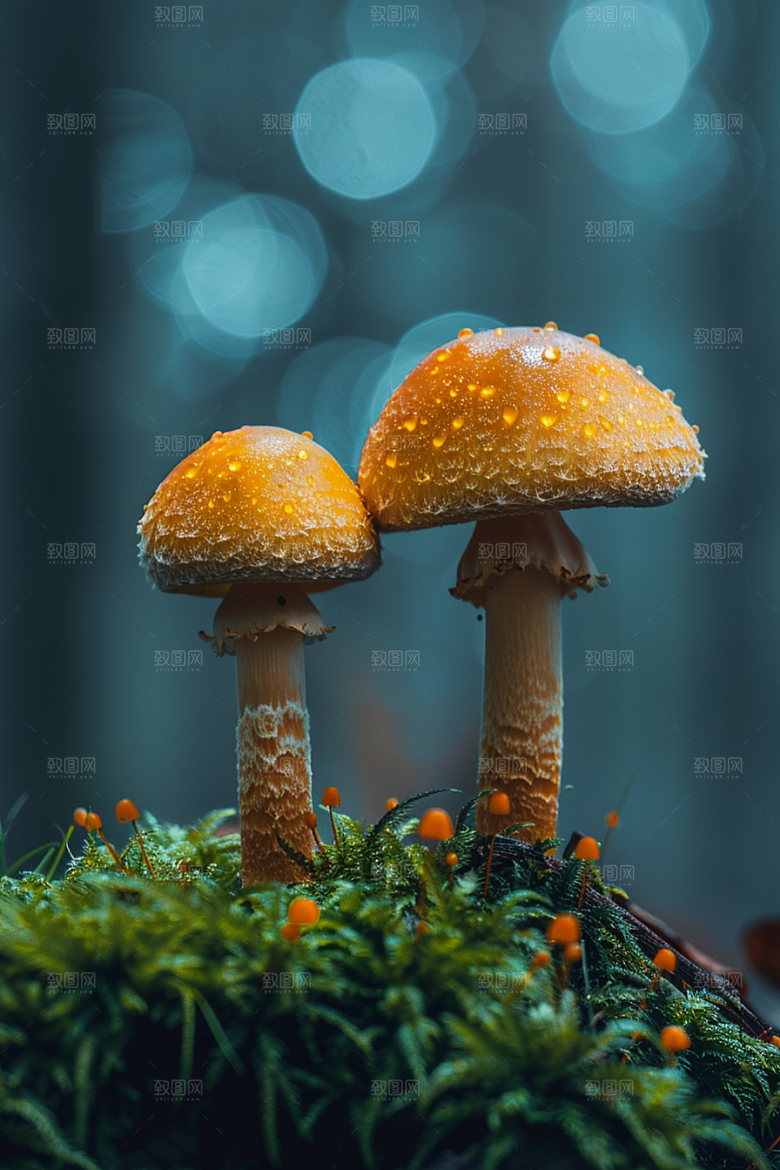 蘑菇鲜美山珍摄影图