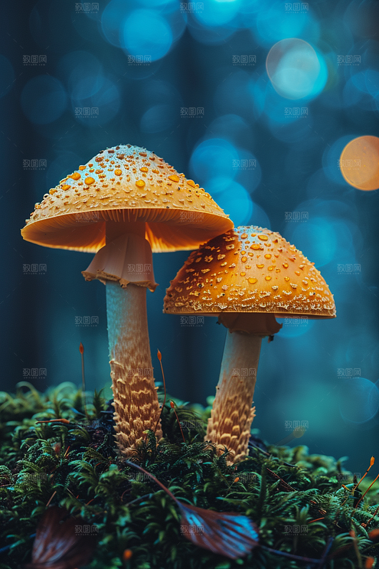 蘑菇食材云南摄影图