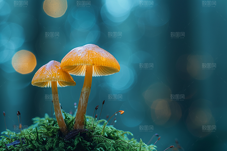 蘑菇食材鲜美摄影图