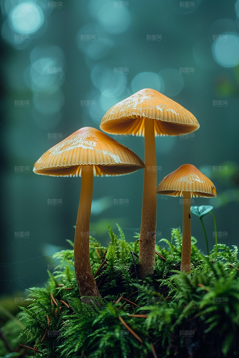 蘑菇树林云南摄影图
