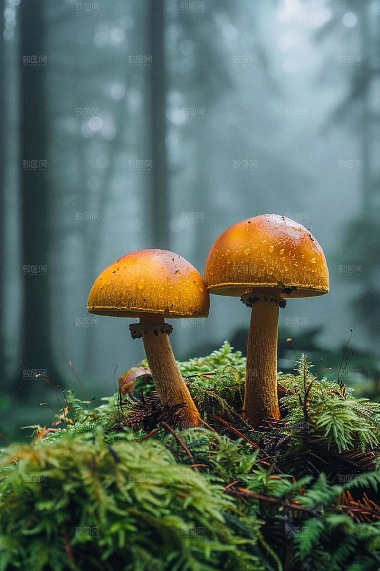 蘑菇自然新鲜摄影图