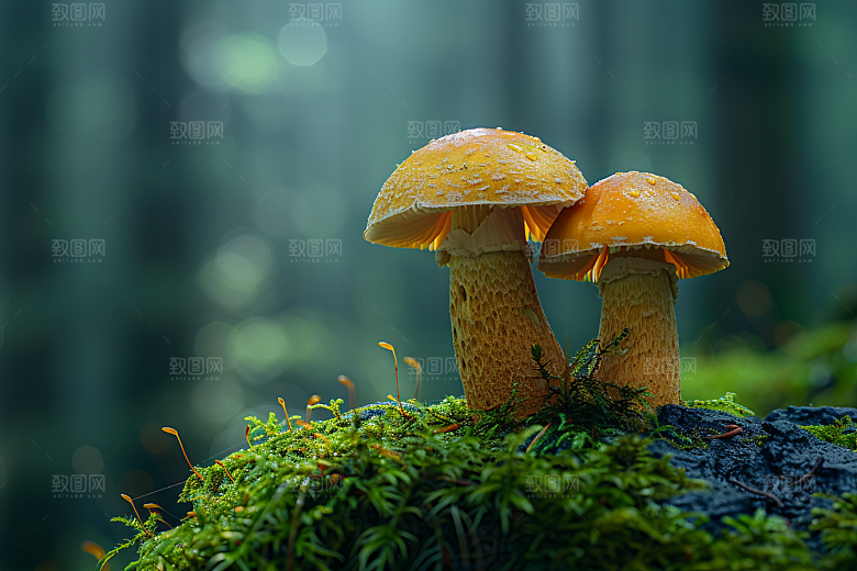 蘑菇新鲜食材摄影图