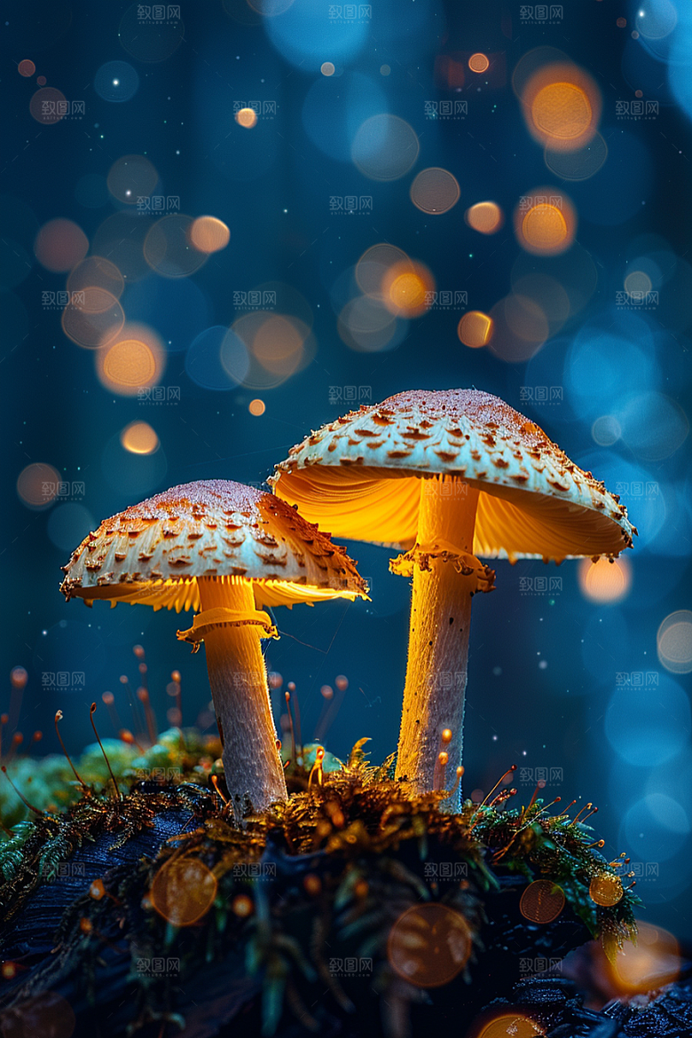 蘑菇新鲜美味摄影图