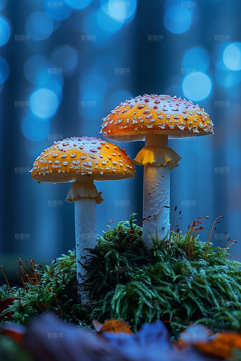 蘑菇菌菇高清摄影图