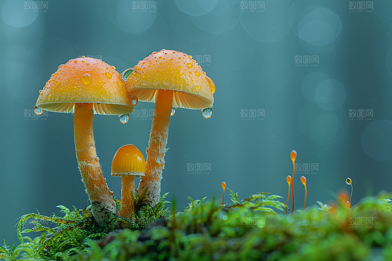 蘑菇鲜美菌子摄影图