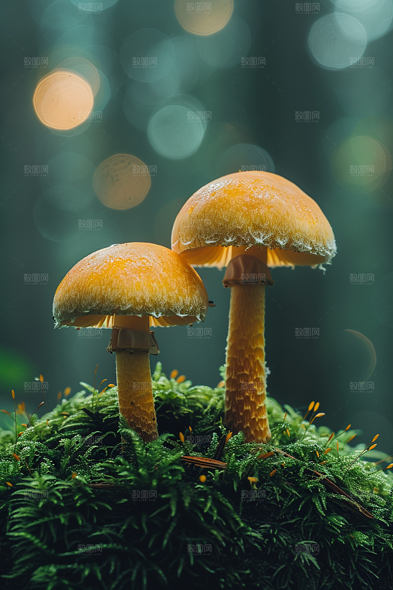 蘑菇山珍美味摄影图