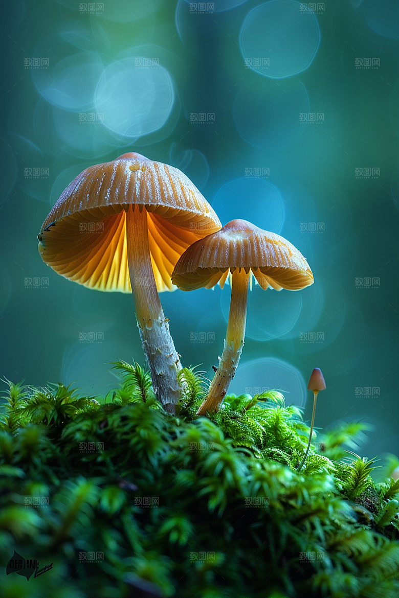 蘑菇菌菇自然摄影图