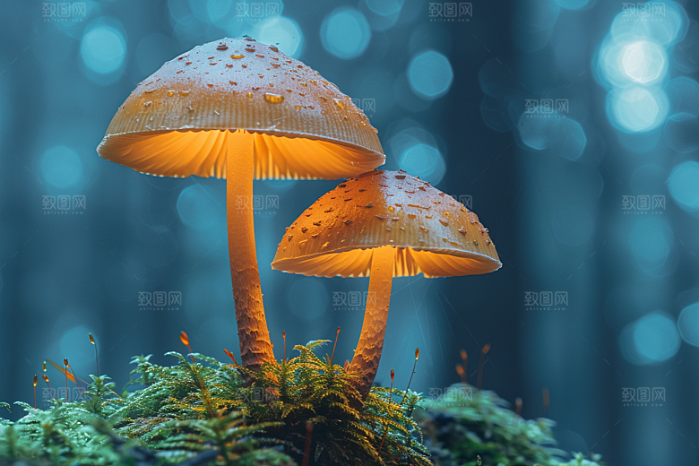 蘑菇清新云南摄影图