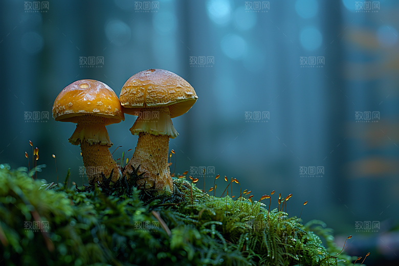 蘑菇食材新鲜摄影图