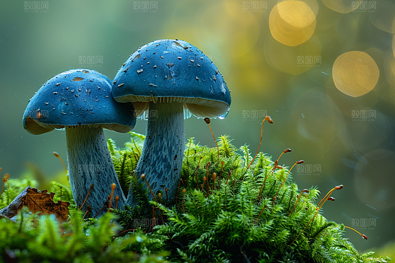蘑菇菌菇新鲜摄影图