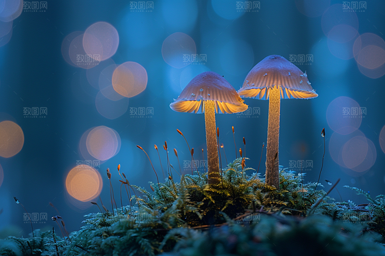 蘑菇鲜美菌菇摄影图