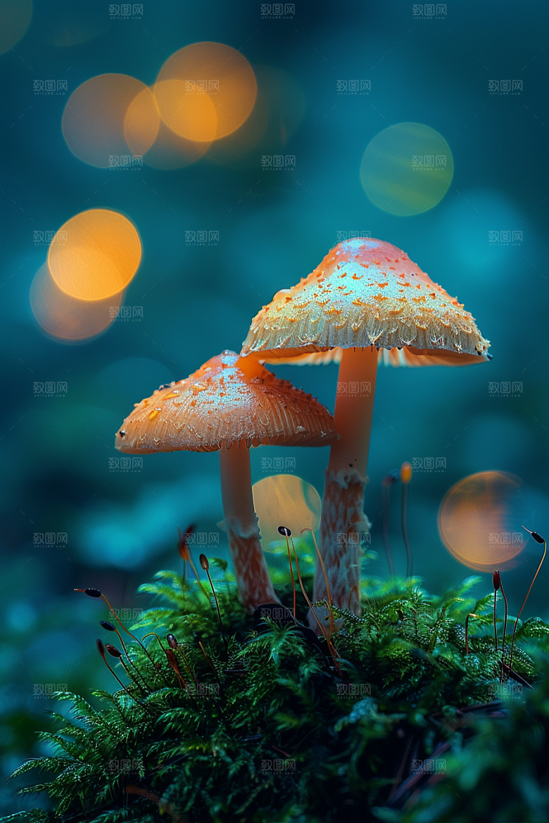 蘑菇菌子食材摄影图