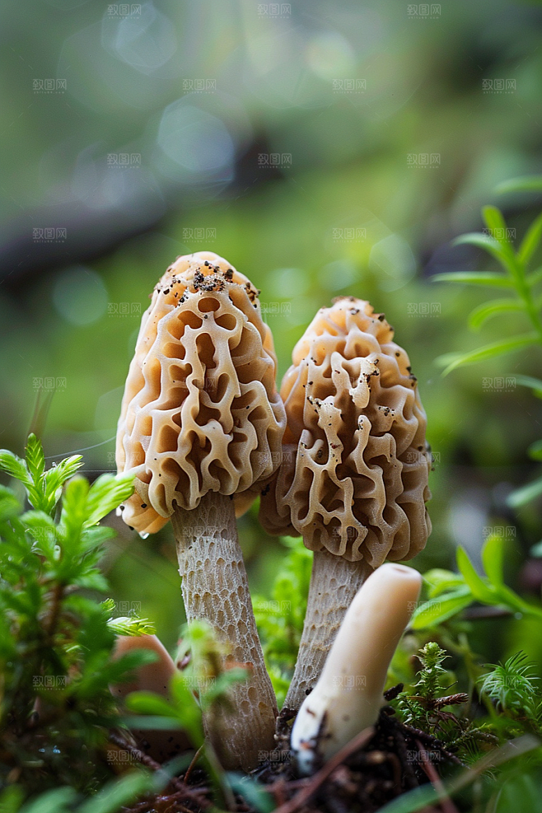 蘑菇新鲜山林摄影图
