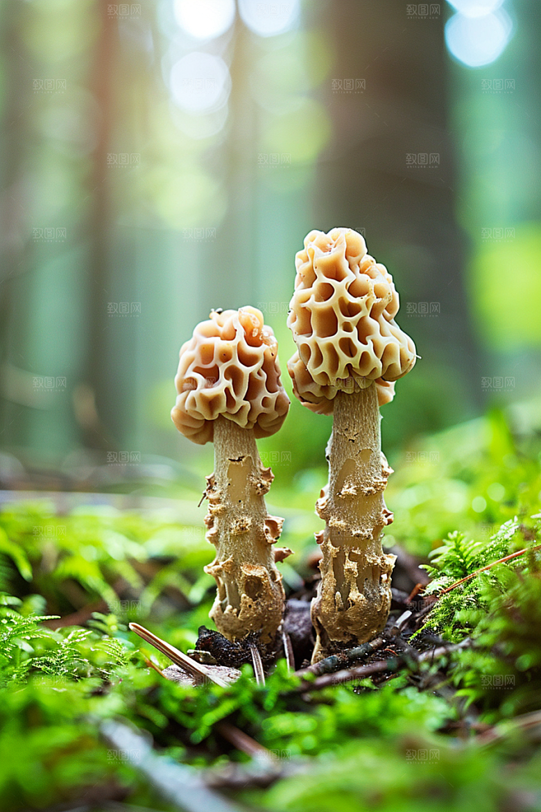 蘑菇云南自然摄影图