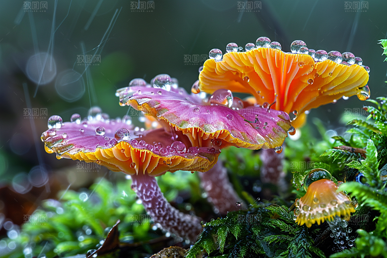 蘑菇菌子自然摄影图