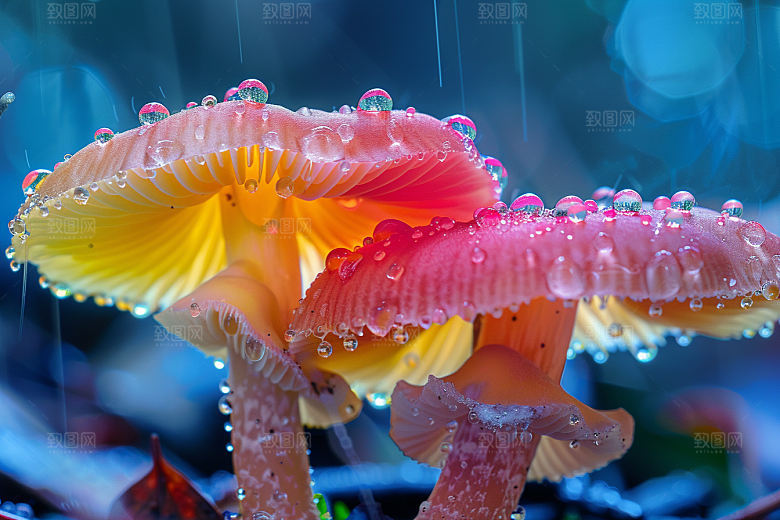 蘑菇山珍菌子摄影图