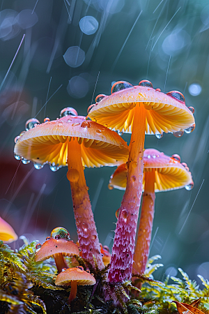 蘑菇菌菇菌子摄影图