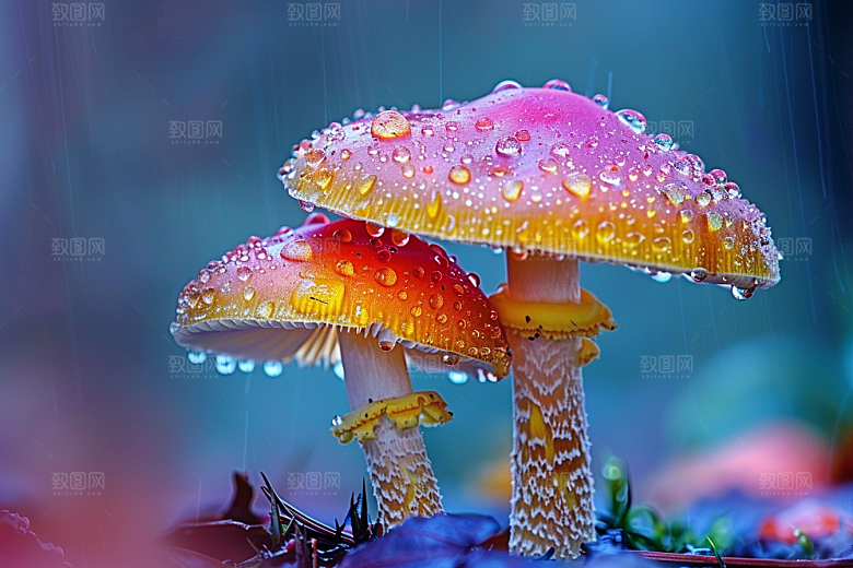 蘑菇云南美味摄影图