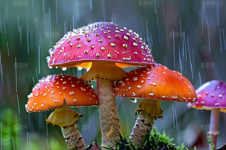 蘑菇菌菇自然摄影图