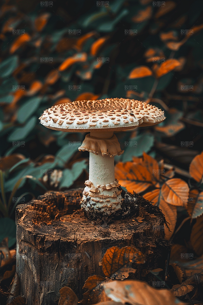 蘑菇山珍自然摄影图