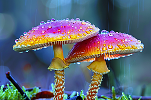 蘑菇菌菇云南摄影图